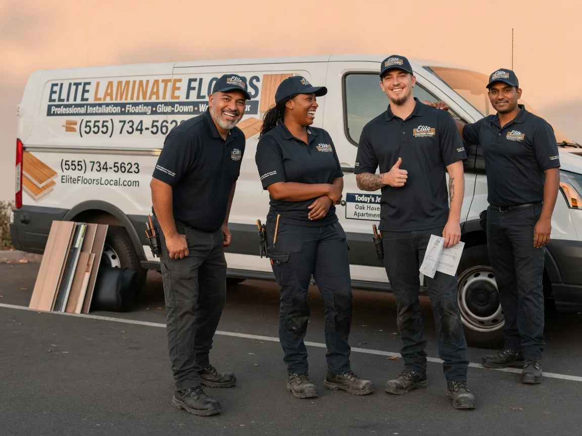 Laminate flooring installation company in Downey, ID